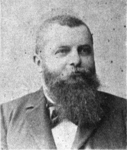 Gustav Groß. Österreichischer Politiker. Fotografie um 1907. Gemeinfrei.